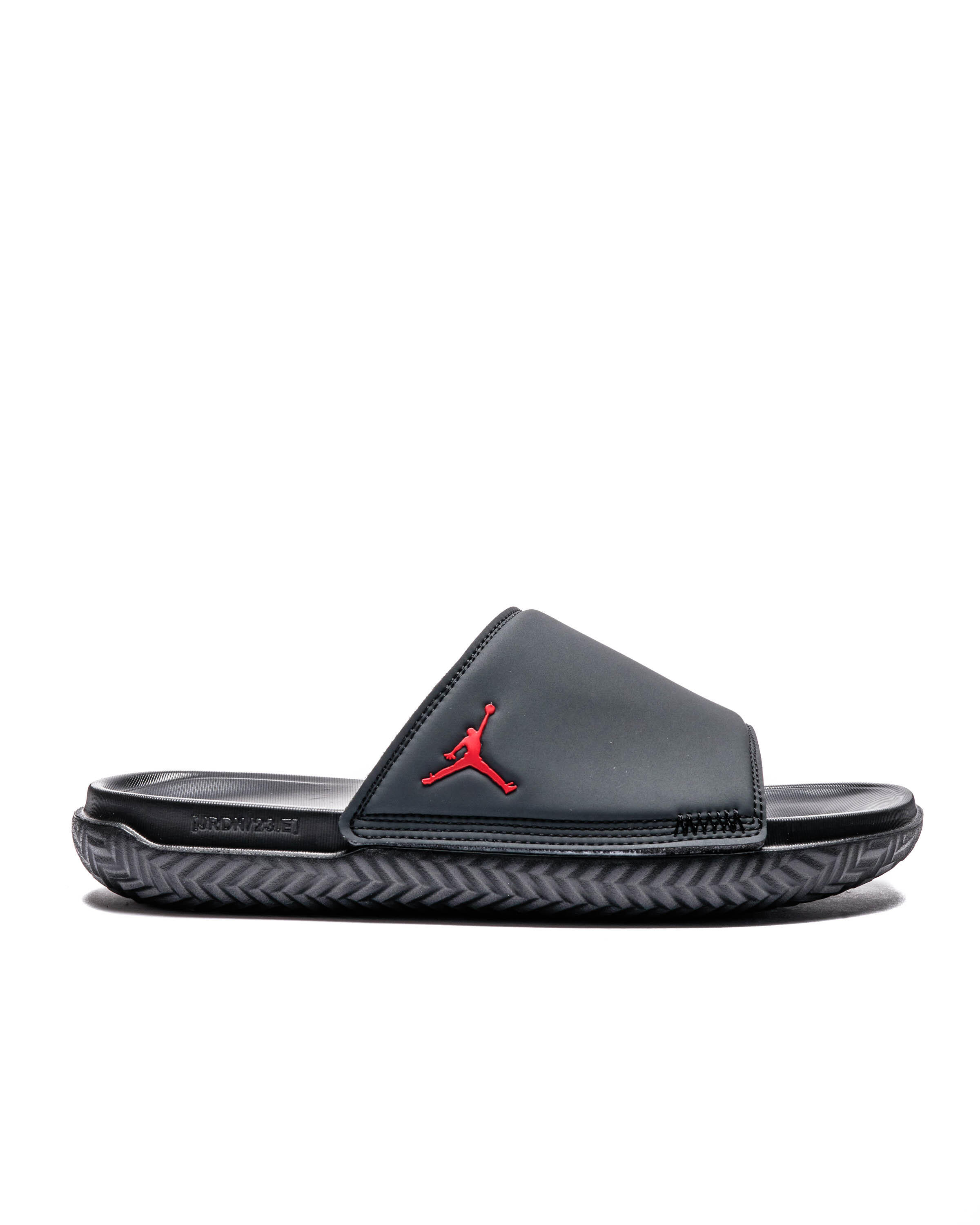 Black air jordan slides online